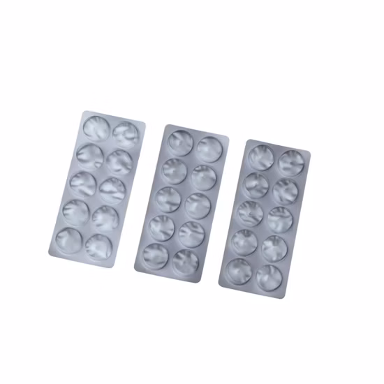 自動PVC Alu Alu蜂蜜タブレットカプセル製薬ブリスター包装機