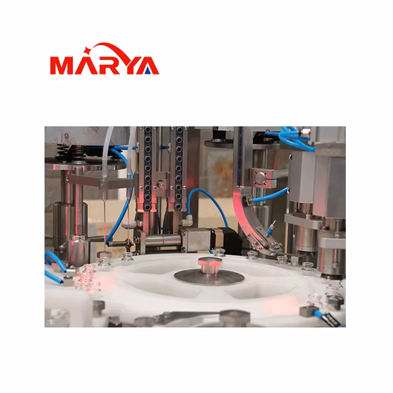 Marya 製薬バイアル液体洗浄充填栓キャッピングマシンバイアルボトル充填生産ライン製薬業界